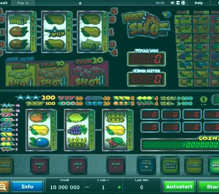 Hot Shot (Eurocoin Interactive) slot game