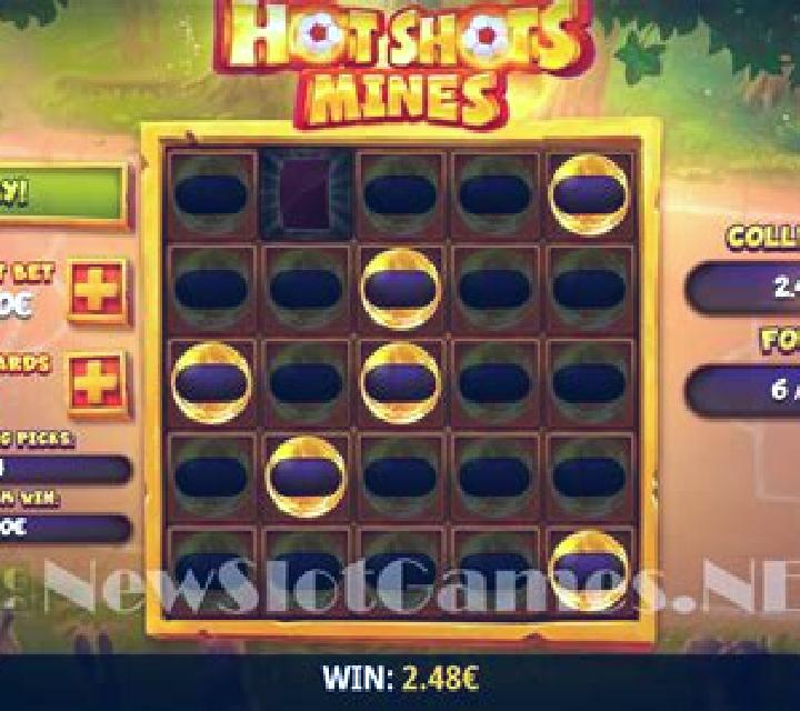 Hot Shots: Mines slot machine