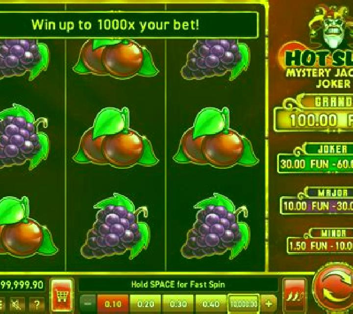 Hot Slot: Mystery Jackpot Joker slot machine
