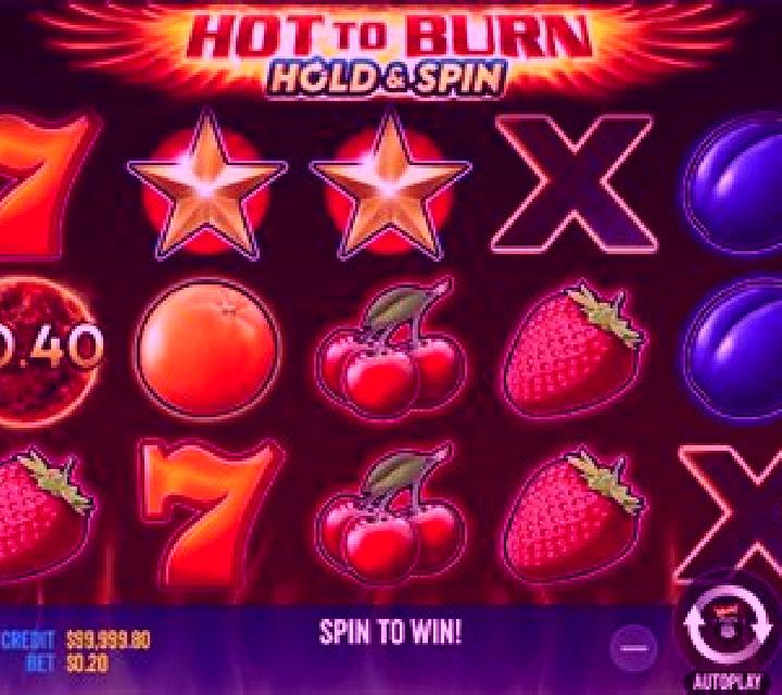 Hot To Burn Hold And Spin slot machine