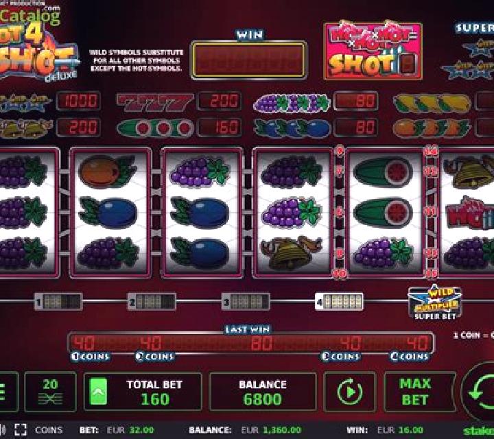Hot4Shot Deluxe slot