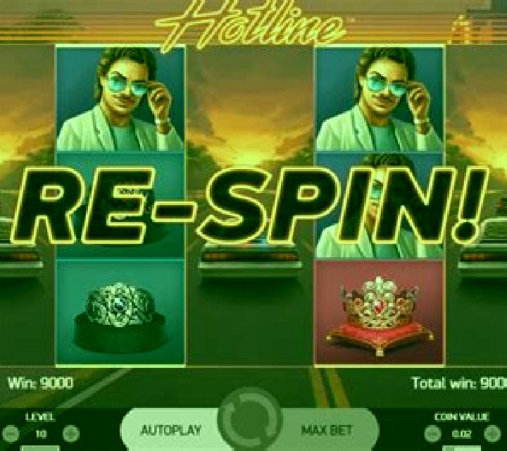 Hotline (NetEnt) slot game
