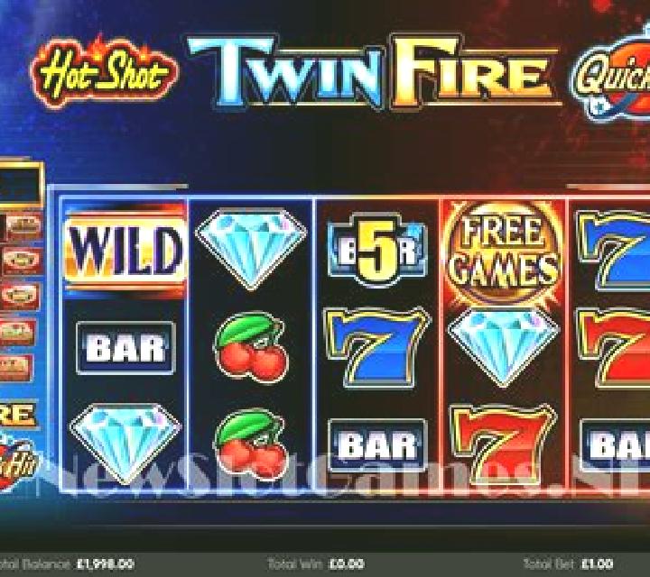HotShot TwinFire slot machine