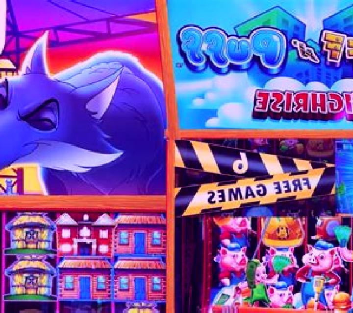 Huff N Puff Highrise slot machine