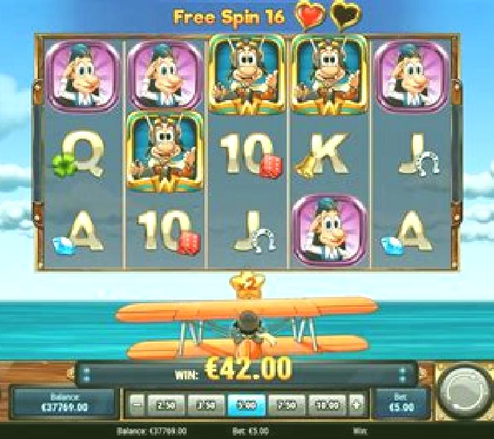 Hugos Adventure slot machine