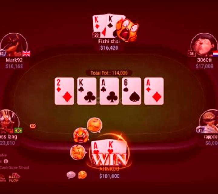 Hundred Player Texas Hold em online slot
