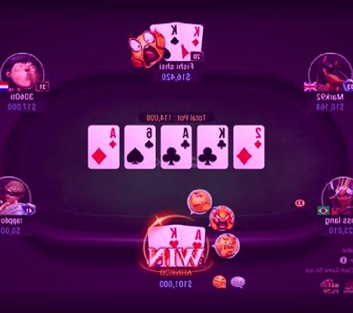 Hundred Player Texas Hold em slot machine
