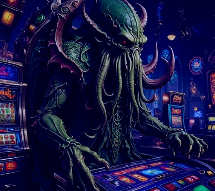 Hungry Shark Cthulhu slot machine