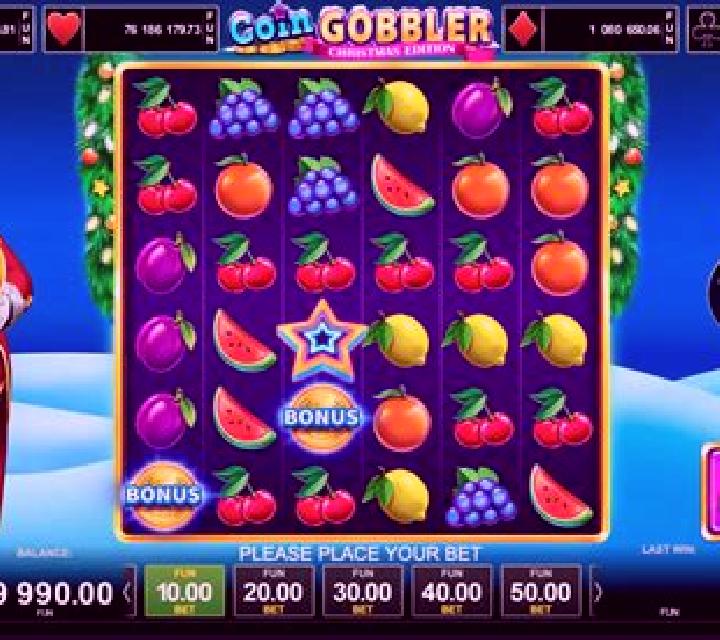 Hunting Treasures Christmas Edition slot machine