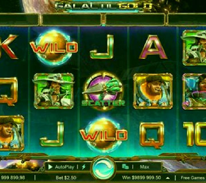 Hyper Galactic slot machine