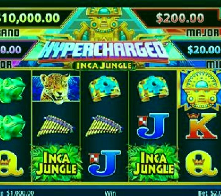 Hypercharged Inca Jungle online slot