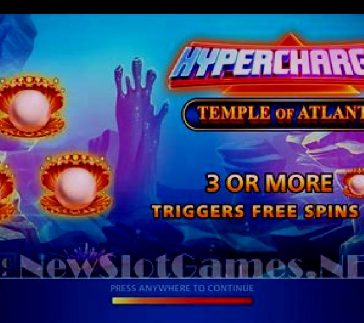 Hypercharged Temple of Atlantis slot