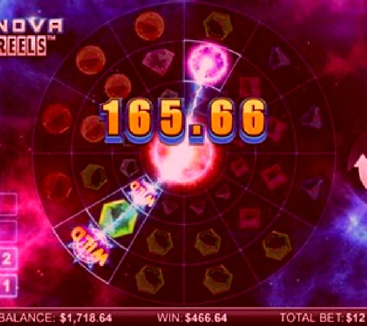 Hypernova Radial Reels slot machine