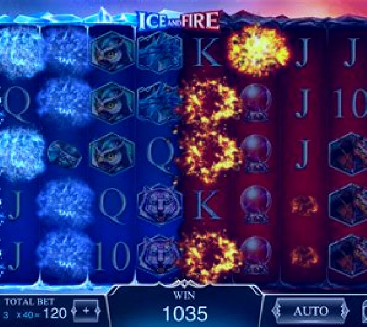 Ice and Fire slot machine