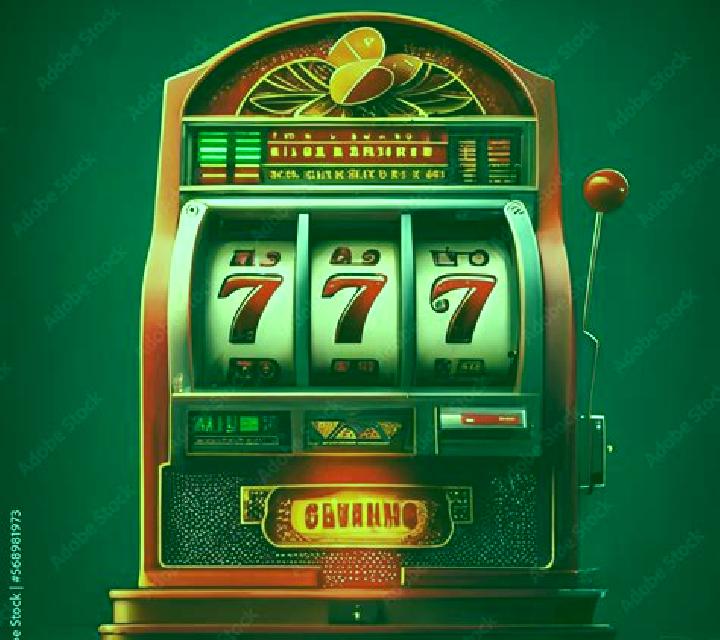 Illuminous slot machine