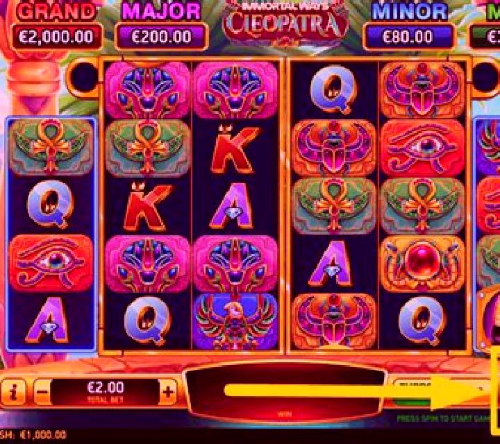 Immortal Ways Cleopatra slot