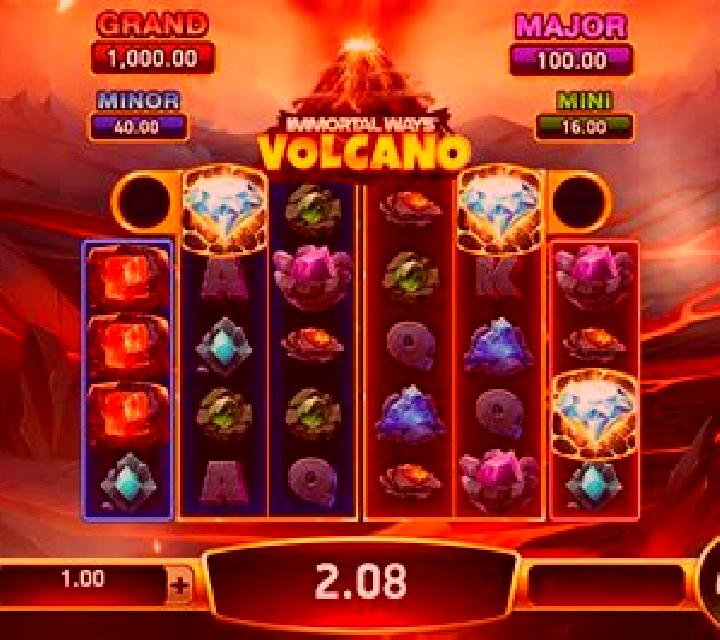 Immortal Ways Volcano slot