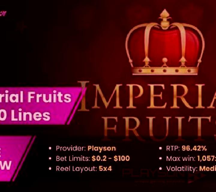 Imperial Fruits: 100 Lines slot
