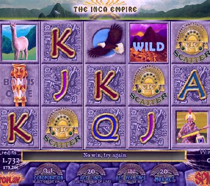 Inca Empire slot machine