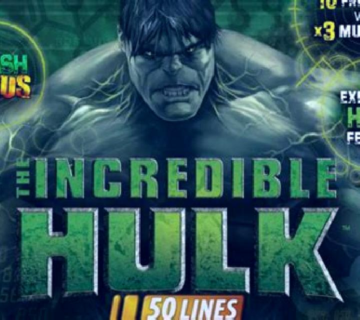 Incredible Hulk 50 Lines slot game