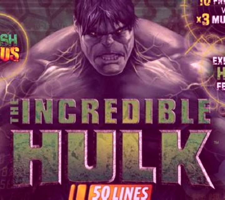 Incredible Hulk 50 Lines slot