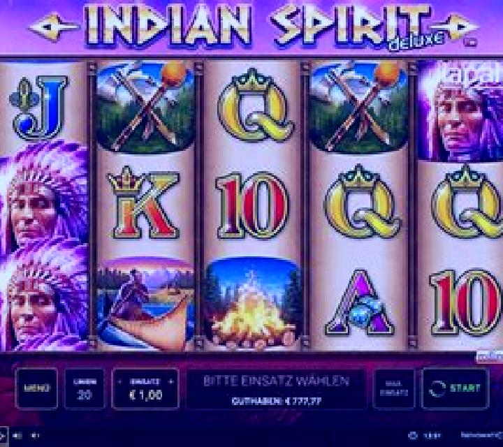 Indian Spirit Deluxe slot game