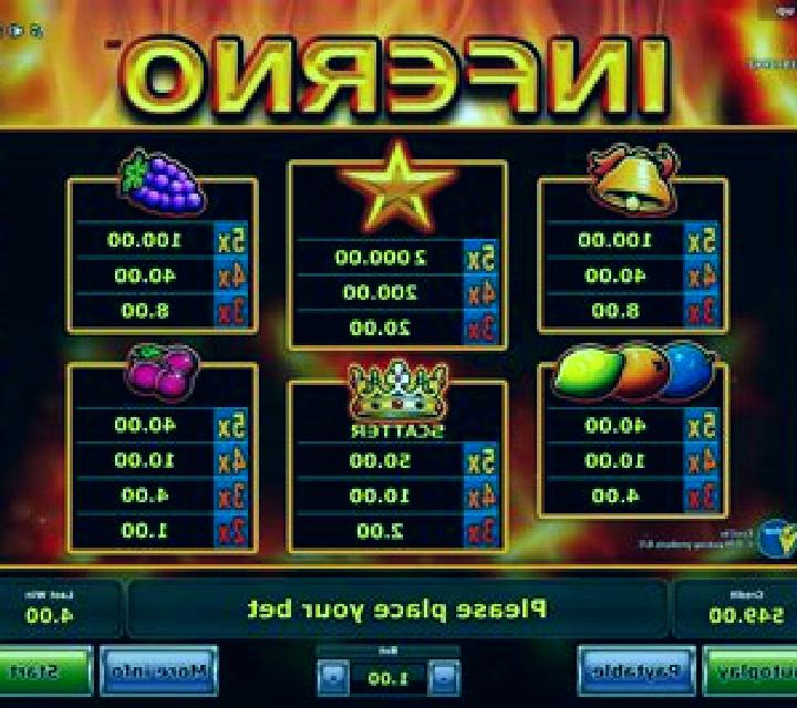 Inferno (Eurocoin Interactive) slot