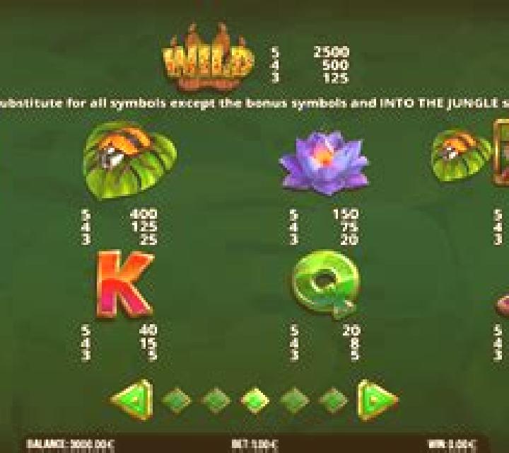 Into The Jungle! slot