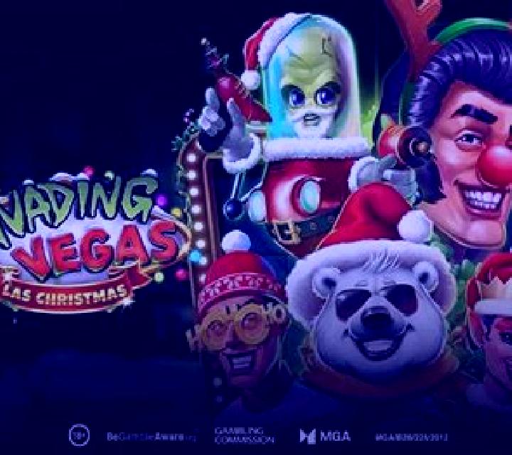 Invading Vegas Las Christmas slot machine