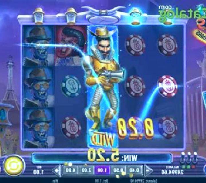 Invading Vegas Revenge on Mars slot
