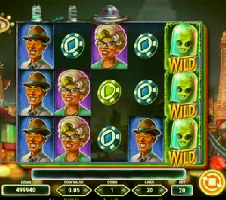 Invading Vegas slot game