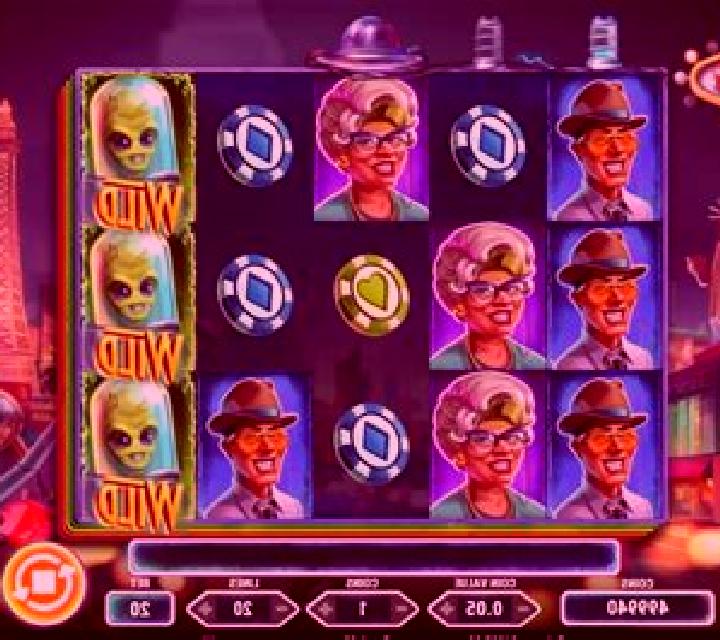 Invading Vegas slot machine