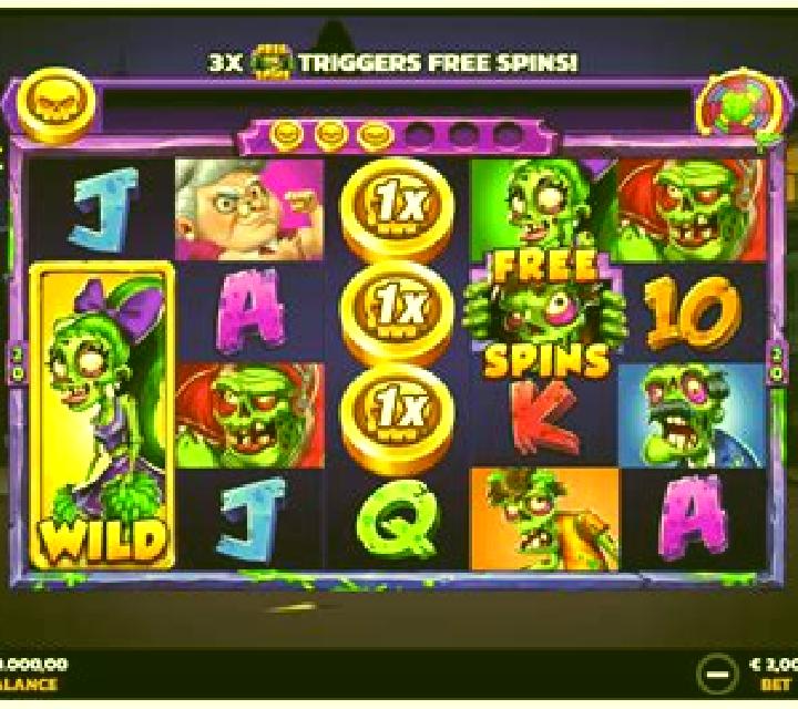 Invasion Zombie slot machine