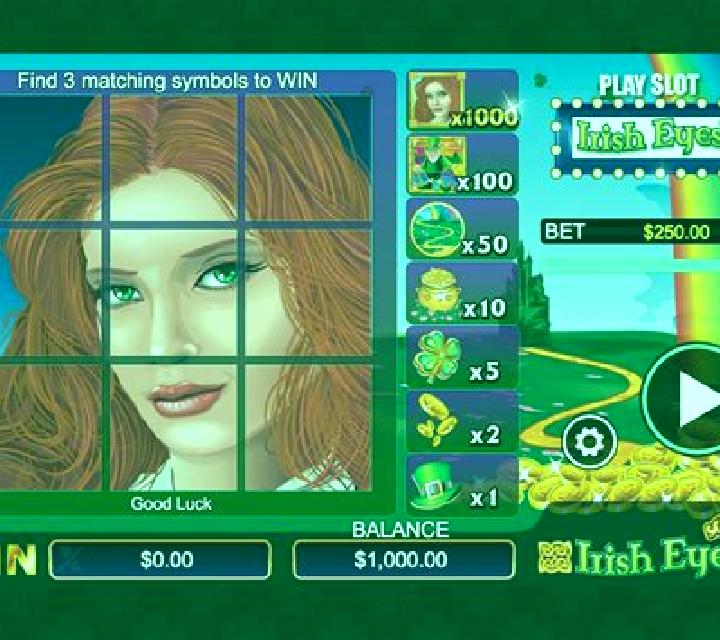 Irish Eyes (Scratch) slot game