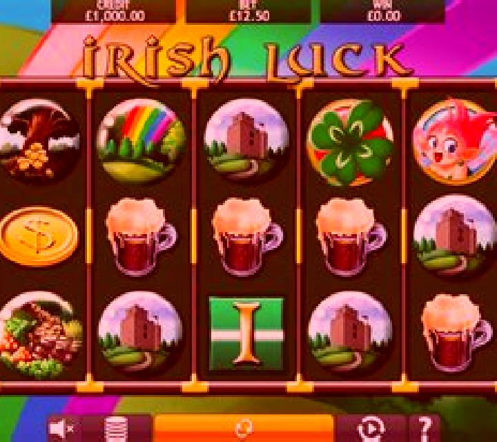 Irish Lucky Dice slot game