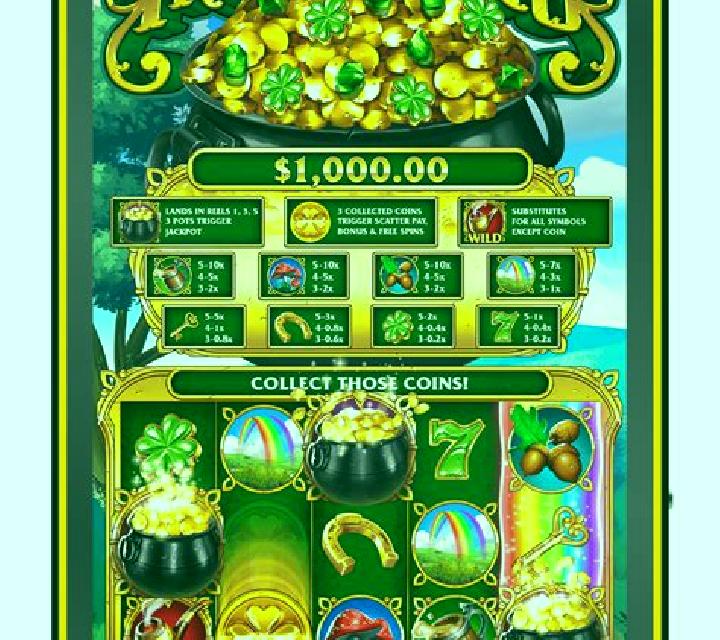Irish Mania (Pull Tabs) slot game