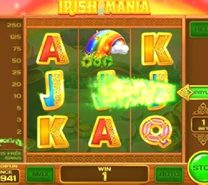 Irish Mania Respin slot