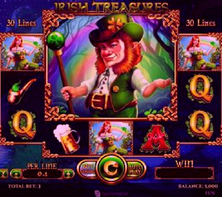 Irish Treasures (Spinomenal) slot game