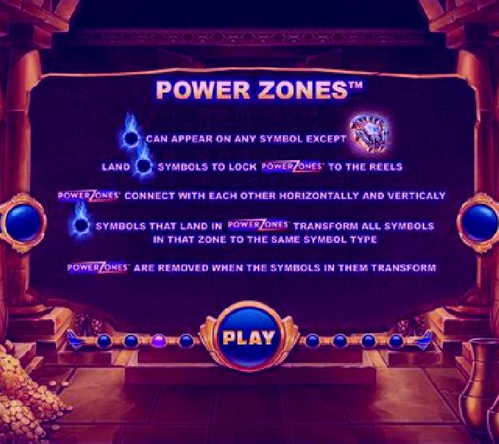 Ishtar Power Zones slot game