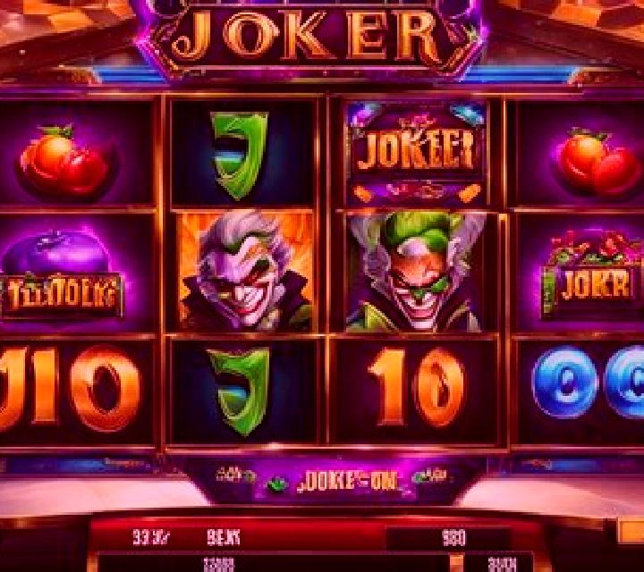 Its a Joker slot machine