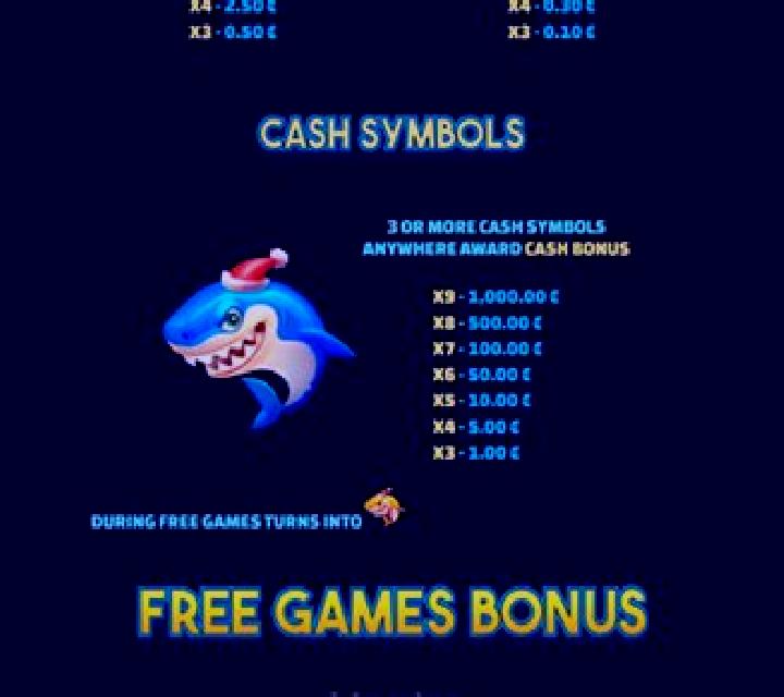It s Shark Time Xmas slot game