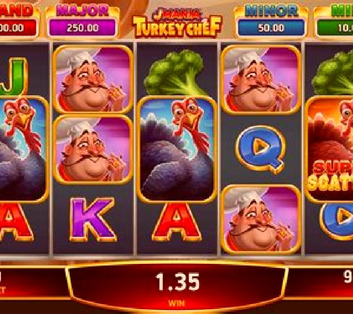 J Mania Turkey Chef slot machine