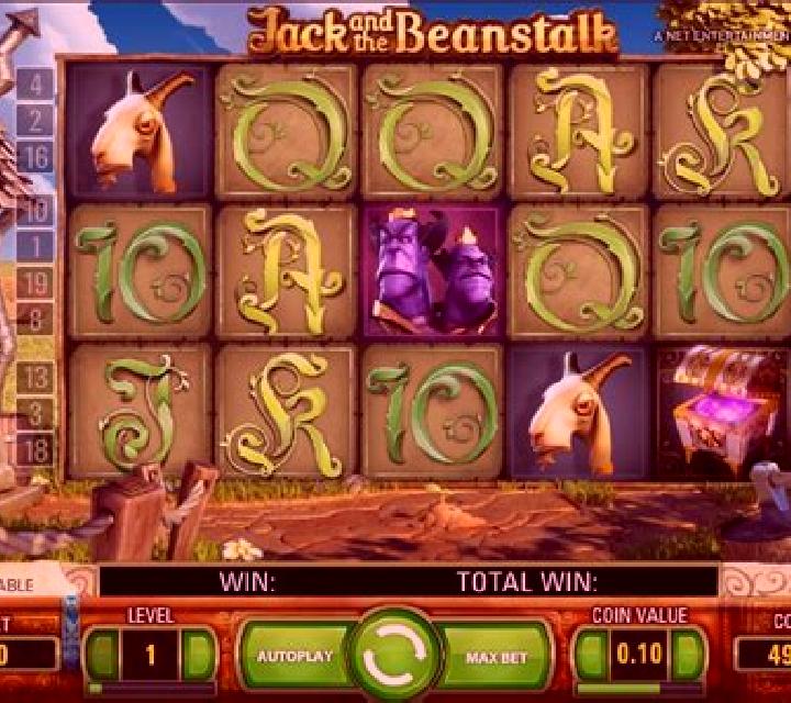 Jack and the Beanstalk slot machine