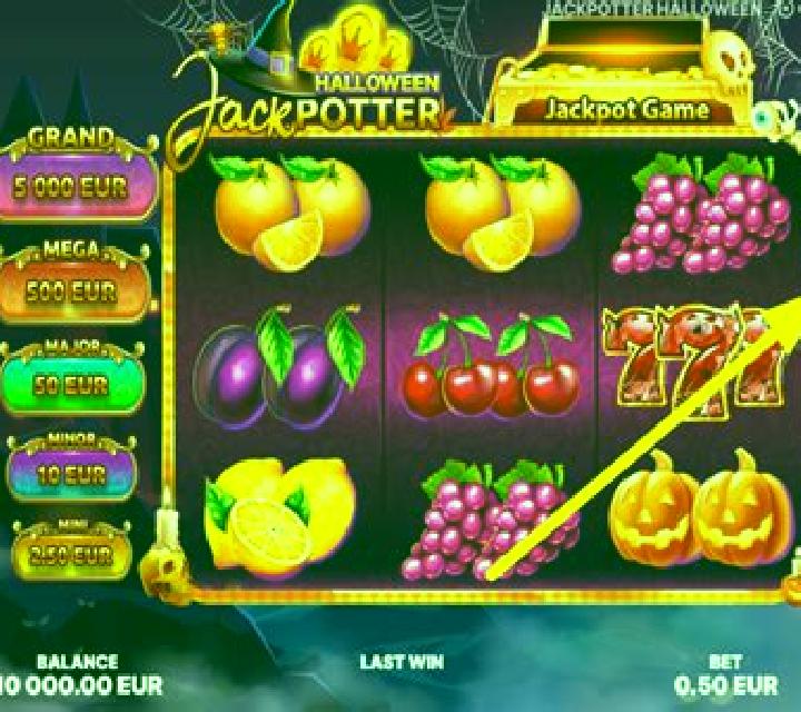 Jack Potter Halloween slot