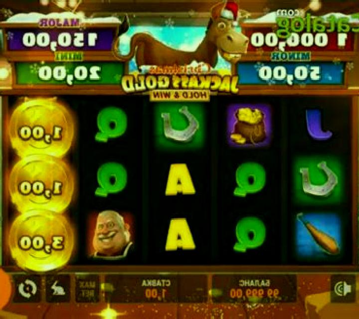 Jackass Gold Hold and Win Christmas slot