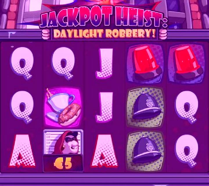 Jackpot Heist Daylight Robbery slot machine