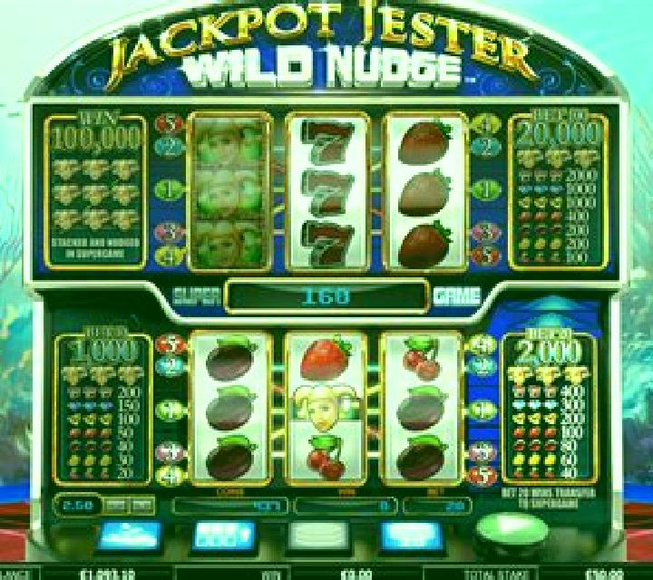Jackpot Jester Wild Nudge online slot