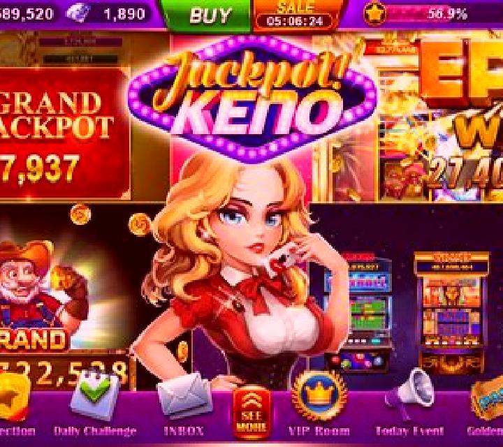 Jackpot Keno slot game