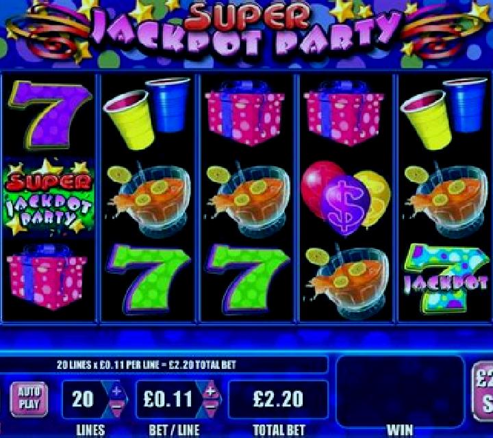 Jackpot Party slot game