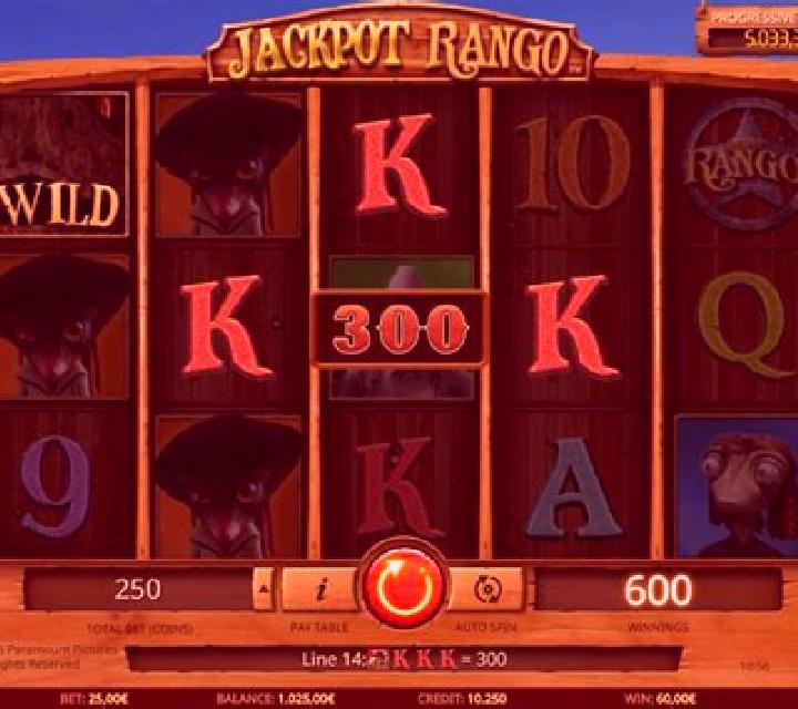 Jackpot Rango slot